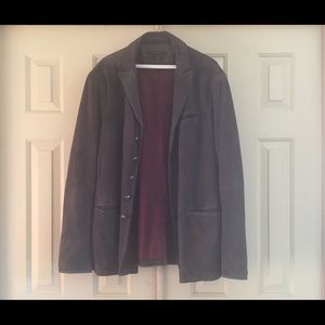 John Varvatos Suede Coat